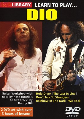 Learn To Play Dio | Danny Gill | Lick Library | DVD-Pack | EAN 5060088824238
