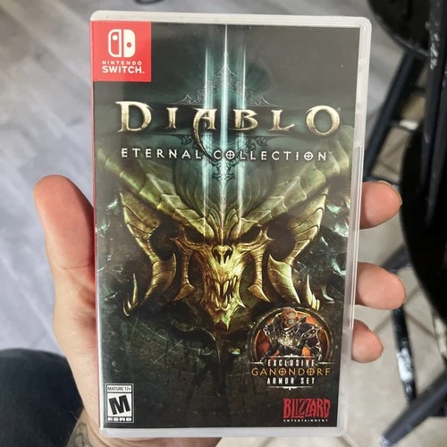 Diablo III 3 Eternal Collection (Nintendo Switch, 2018) W/ Case