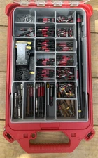 Impact Bit Organizer for Milwaukee PACKOUT Low Profile 48-22-8436- INSERT ONLY