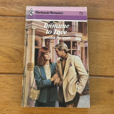 Immune to Love Claudia Jameson 1987 Harlequin Romance Mass Market Paperback