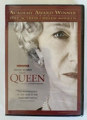 New Sealed THE QUEEN A FILM BY STEPHEN FREARS With Helen Mirren DVD