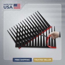 2pcs Car Headlight Eyelashes Black 3d Pvc Headlight Lash Decals With Adhesive