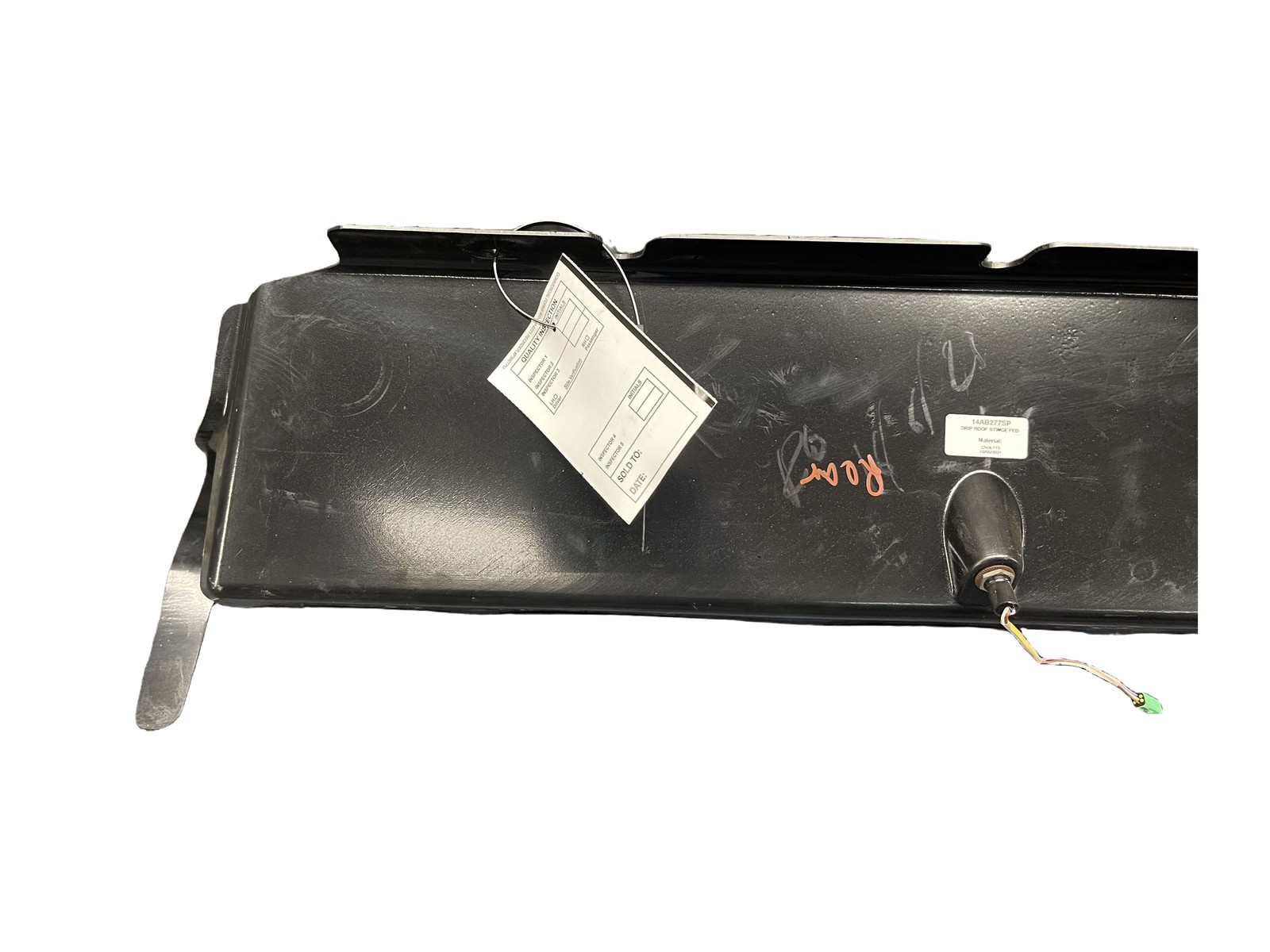 McLaren 720S 2018-2023 Rear Cover panel Black P/N 14AB277SP