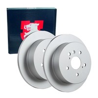 2X Jp Group Bremsscheiben Ø290Mm Voll Hinten Passend FüR Toyota Avensis Previa