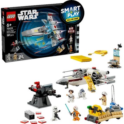 LEGO Star Wars  75423 SMART Play: Lukes Rot Fünf X-Wing Klemmbausteine NEU OVP