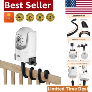 Universal Flexible Baby Monitor Mount for Infant Cameras - Easy Setup