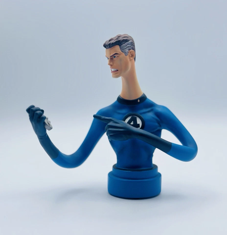 Bowen Designs Marvel FANTASTIC 4 Triple Pack Mini Busto Estatuas Foto 3 de 4