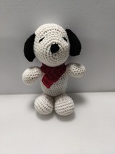 12  Crochet Handmade Snoopy Plush New Made By Mine 14 Years Old Daughter