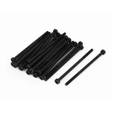M3x65mm 12.9 Alloy Steel Hex Bolt Socket Head Cap Machine Screws Black 25Pcs
