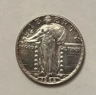 1926 S Standing Liberty Quarter AU+