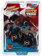Johnny Lightning Monster Truck Tiki Terror Voo Doo Black Tire Diecast