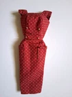 1962/63 Vintage Original Mattel Barbie Pak Rust Sheath Dress VGUC!