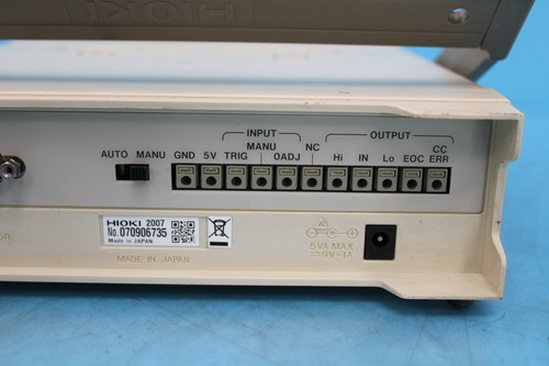 HIOKI HITESTER 3540mΩ 3540-03, 1pz, Spedizione Celere Gratuita - Foto 5 di 8