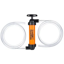 Lightweight Automotive Liquid Transfer Pump - Shark-Bite Technology for No-Spill