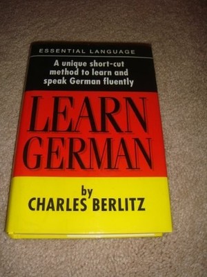 Learn German by Berlitz, Charles. Book The Fast Free Shipping
