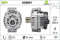 Valeo Generator 439891 FüR MERCEDES-BENZ