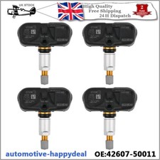 4X TPMS TYRE PRESSURE SENSOR 42607-50011 FOR TOYOTA & LEXUS GS300 GS430