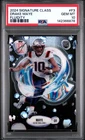 2024 Topps Signature Class Fluidity Drake Maye #F3 Short Print Rookie PSA 10