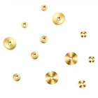 12 Pcs Brass Clock Hand Nut Assortment, Grandfather Clock Parts 5/6/10mm OD C...