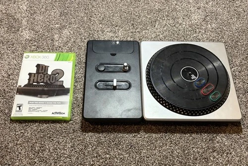 Dj Hero By Activision Xbox 360 With Dj Hero Two Game