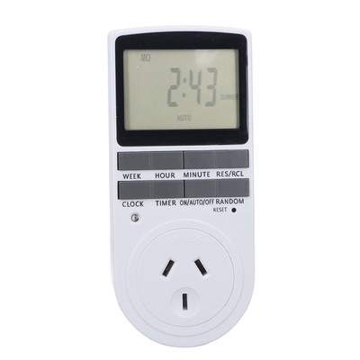 Timer Outlet Digital Intelligent Energy Saving Flame Retardant High Power T CU