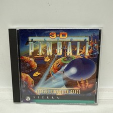 3-D Pinball Fastest Pinball in Space PC CD Rom Computer Game