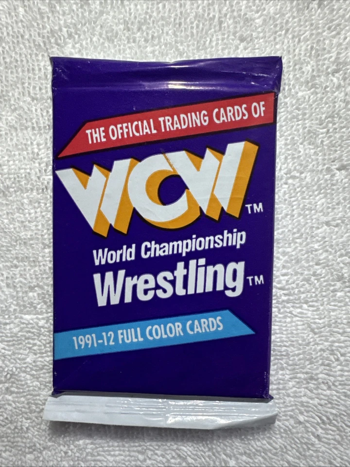 1991 WCW Wrestling Lot Of 18 Unopened Packs - Trading Cards New FREE SHIPPING - Image 2 of 3