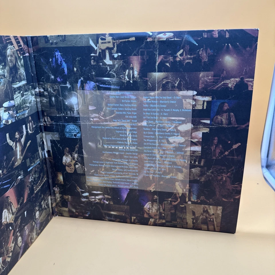 Blackberry Smoke Leave A Scar Live 3 Lp Vinyl Rare Purple Translucent NM - Image 4 of 4