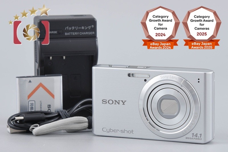 Sony Cyber-Shot DSC-W610 Silver 14.1 MP Digital Camera [Japanese
