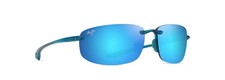 Maui Jim MJ0407S-007/B407-03 Hookipa Shiny Transparent Blue W/Blue Hawaii 64-14
