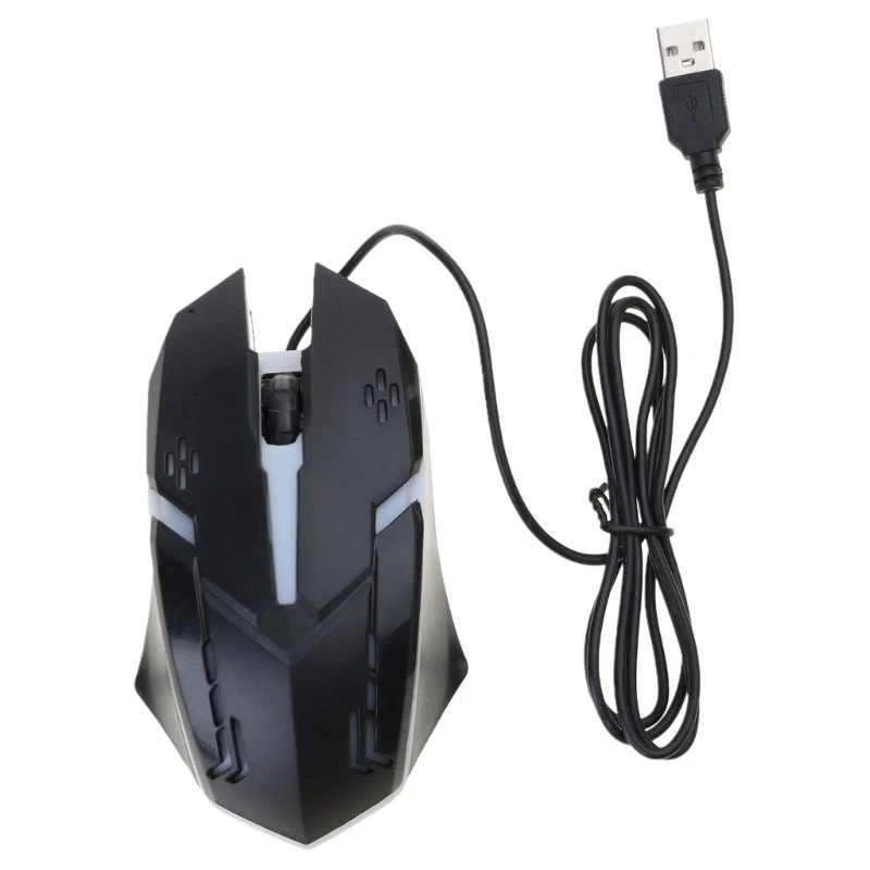 3D Antiskid Roller Mouse Wired Computer Gaming Mice for PC Laptop Desktop - Image 2 of 4