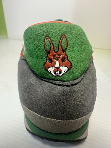 VTG Onitsuka Tiger Ultimate 81 Green Willow Grey Orange Shoes D910N Mens 8 RARE - Picture 2 of 13