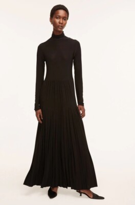 knitted high neck pleated dress NADELLE knitting Pleated Dress main image 0