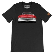 1967 Riviera The Legend Classic Car Men, Car Art T-shirts Made in USA