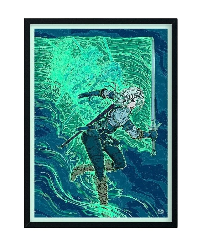 The Witcher Video Gaming Posters