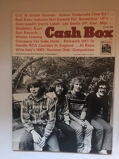 Caisse enregistreuse juin 1969 Creedence Clearwater Velvet Underground lp revue publicité poussiéreuse