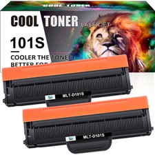 2pk MLT-D101S MLTD101S Toner Cartridge For Samsung 101 ML-2160 ML-2165 ML-2165W