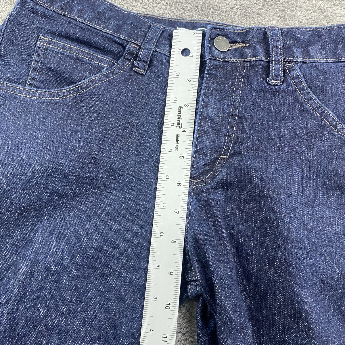 Jean Capri Lee Riders Taille 8 - Occasion Très Bon état, Coupe Femme