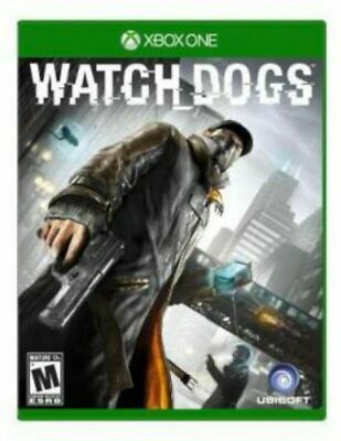 NEW Watch Dogs Microsoft Xbox One Video Game Ubisoft Watchdogs Hack Drive XB1