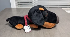 Artlist Collection THE DOG Doberman Dog Pup Puppy 18" Large Stuffed Plush 2002
