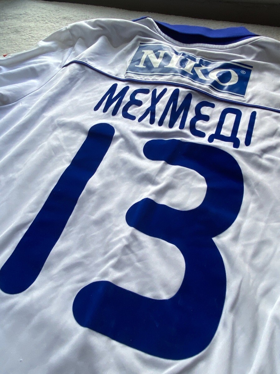Maillot Dynamo Kiev 2009-2010 éloignement Porté En Match Par Khacheridi - Taille L, Adidas P49989 | Maillot De Foot Collector