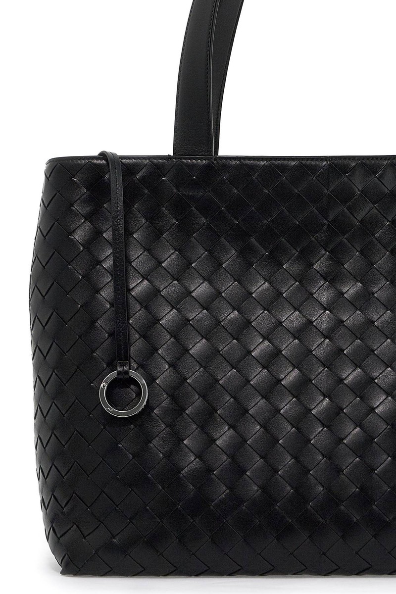 BOTTEGA VENETA Small Intrecciato tote bag with zip Men