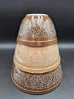 VTG MCM PYREX WOODLAND 401, 402 & 403 Mixing Nesting Bowl near mint READ