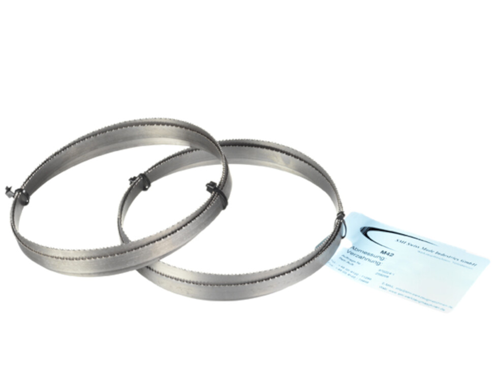 Produktbild von SMI Bandsägeblatt Bi-Metall M42 – 2480 X 27 X 0,9 Mm, 5/8 ZpZ, Für Metall