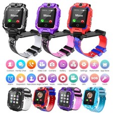 4G Kids Smart Watch Phone GPS Anti-lost Tracker SOS Video Call Kids Xmas Gifts