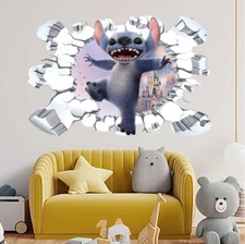 Removable Wall Sticker Lilo & Stitch kids bed room vinyl decals girl/boy