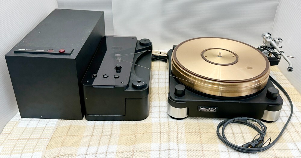 MICRO SEIKI 1500 Series Turntable RY-1500D Motor RV-1090 Vaccum 