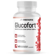 Glucofort Capsules, Advanced Blood Sugar Support Formula-60 Capsules
