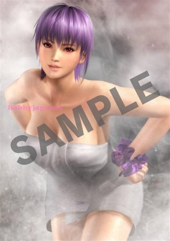 DEAD OR ALIVE 5 DOA 5 Last Round official Bath Ofuro Poster Ayane