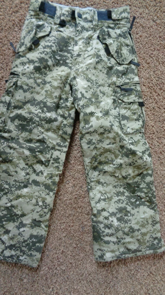 Pantalones de snowboard/esquí Turbine Performance Boardwear camuflaje cargo. Niños Medianos Foto 3 de 4